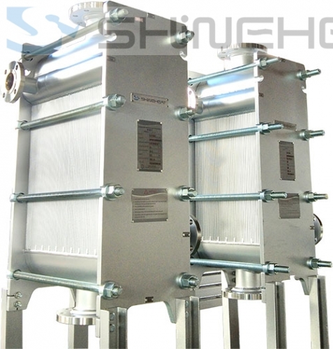 Welded Plate and Frame Heat Exchanger