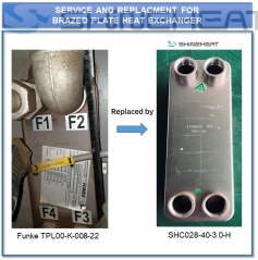 Service and Replacement for OEM Brazed Plate Heat Exchanger