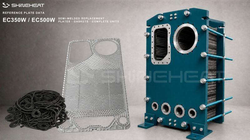 EC350W / EC500W semi-welded replacement support