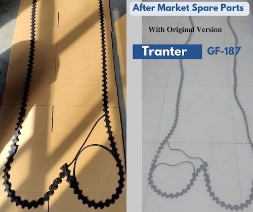 GF-187 replacement gaskets supplied by SHINEHEAT for Tranter equipment
