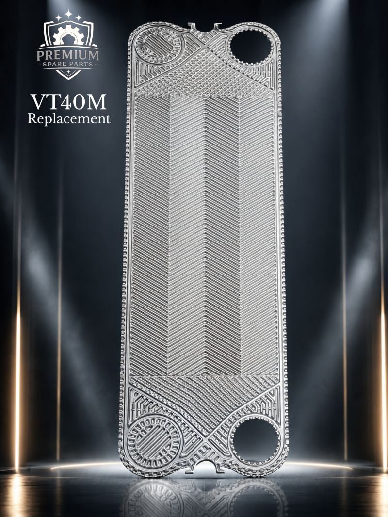 VT40M plate and gasket replacement